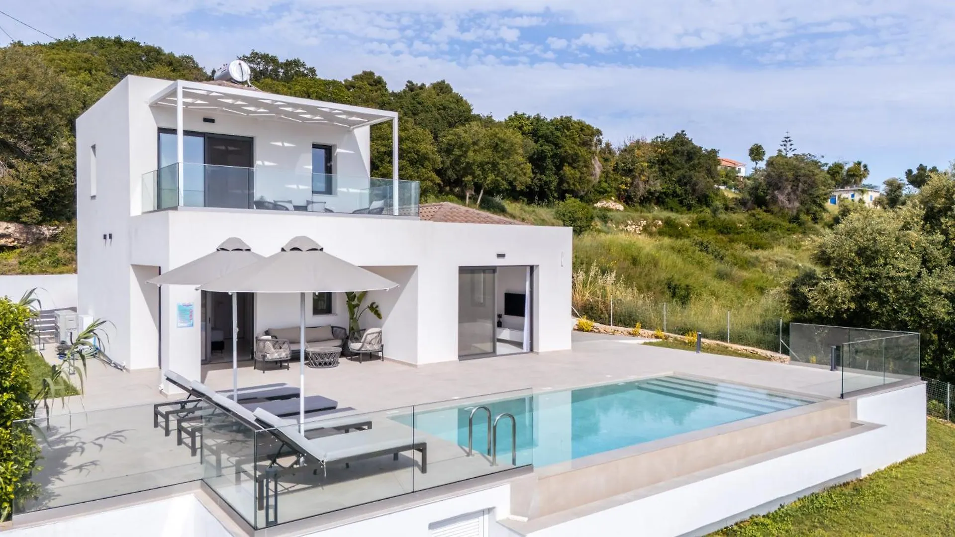 Villa Myrto - Elysian Villas Kefalonia , 2 Min Walk From The Beach & Brand New 2024 Minia