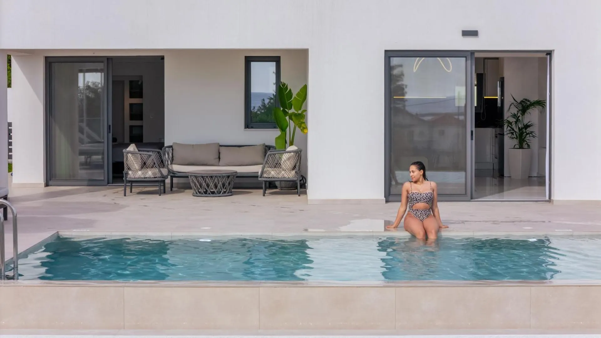 Villa Myrto - Elysian Villas Kefalonia , 2 Min Walk From The Beach & Brand New 2024 Minia 0*,  Greece